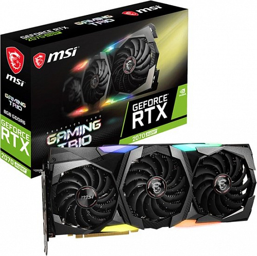Видеокарта MSI GeForce RTX 2070 Super Gaming Trio 8GB GDDR6