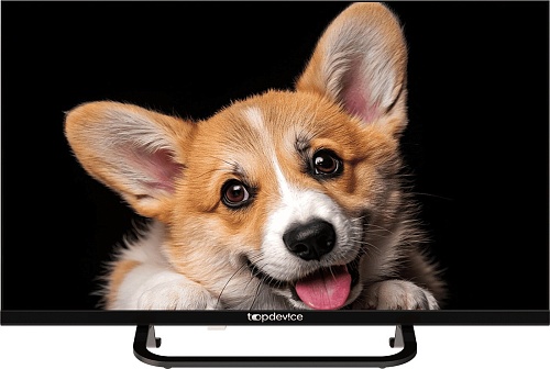 Телевизор Topdevice 24&quot; SMART TV YаOS 03 (черный)