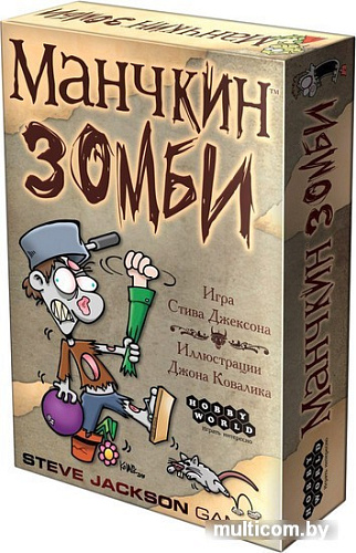 Настольная игра Мир Хобби Манчкин: Зомби