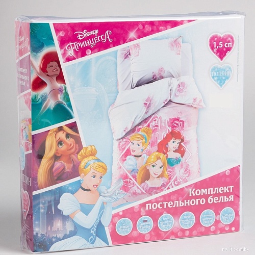 Постельное белье Этель 1.5сп Follow your heart 4671430