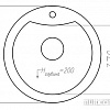 Кухонная мойка Tolero R-108E (черный)