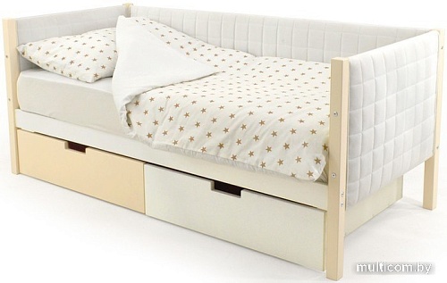 Кровать-тахта Бельмарко Svogen мягкий 00750 160x70 (бежевый/белый)