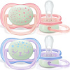 Пустышка Philips Avent ultra air ночная SCF376/12 (2 шт)