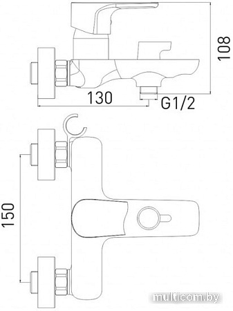 Смеситель Gross Aqua Evo 2155297C