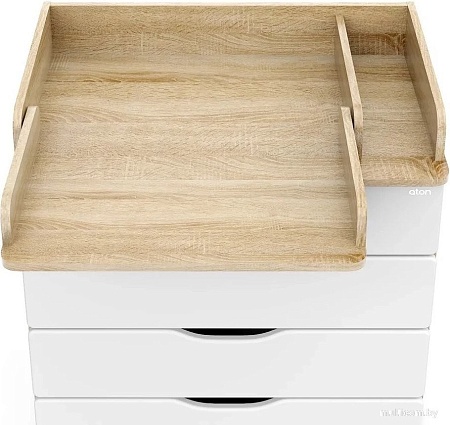 Детский комод Атон Сириус-2 Wood 804 ПВХ (дуб сонома)