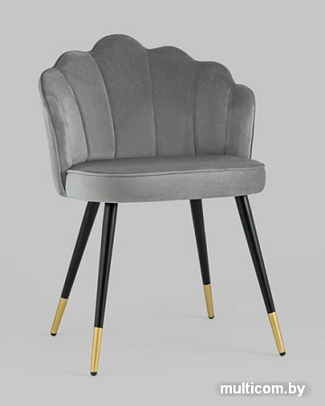 Стул Stool Group Камилла велюр (серый)