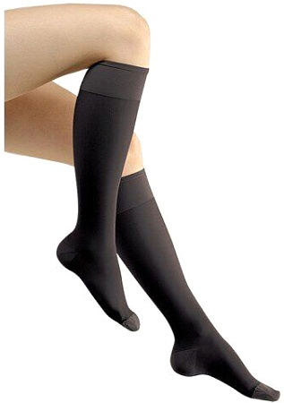 Гольфы компрессионные Aries Avicenum 140 плотные с закрытым носком 9999 (S, normal)