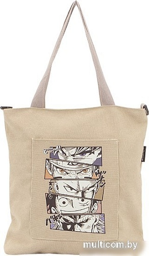 Сумка шоппер Ecotope 377-H854-LGR (светло-серый)