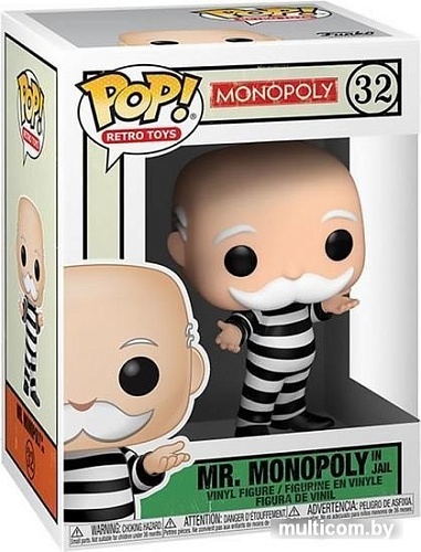 Фигурка Funko POP! Vinyl: Monopoly: Criminal Uncle Pennybags 51898