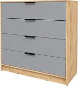 Комод Интерлиния Концепт КТ-К100 (серебро/дуб золотой)