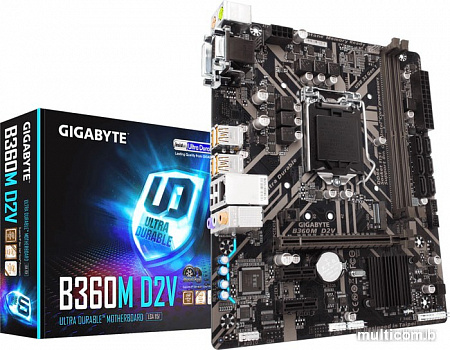 Материнская плата Gigabyte B360M D2V (rev. 1.0)