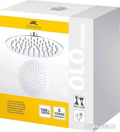 Верхний душ Rubineta Olo 622079