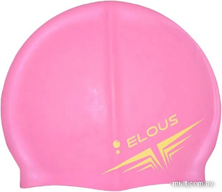 Шапочка для плавания Elous EL005 (розовый)