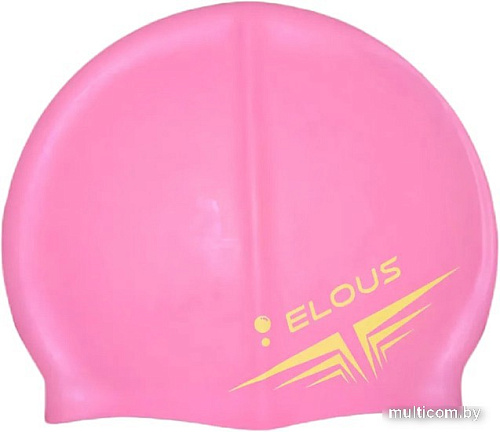 Шапочка для плавания Elous EL005 (розовый)
