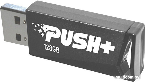 USB Flash Patriot Push+ 128GB (черный)