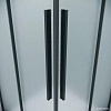 Душевой уголок Grossman Galaxy 110х80х195 300.K33.01.11R80L.21.02 (черный матовый/стекло шиншилла)