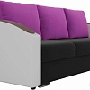 Диван Лига диванов Монако slide 102009 (черный/белый/фиолетовый)
