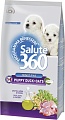 Сухой корм для собак Pet360 Salute 360 для щенков мелких пород с уткой и овсом 800 г
