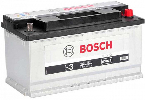 Автомобильный аккумулятор Bosch S3 013 (590122072) 90 А/ч