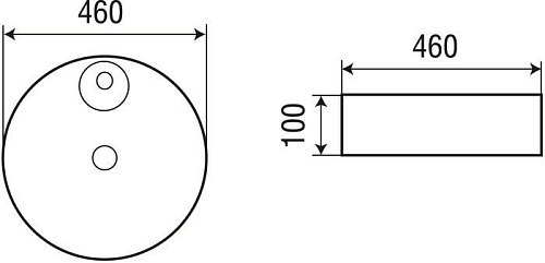 Умывальник WeltWasser Elbach 3204