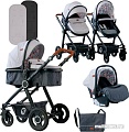 Универсальная коляска Lorelli Alexa 2020 (3 в 1, light grey)
