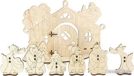 Сборная модель Woody Детский театр "Красная шапочка" 1393