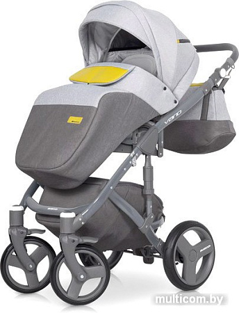 Универсальная коляска Riko Vario (2 в 1, 01 Grey fox)
