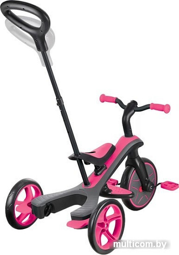 Детский велосипед Globber Explorer Trike (розовый)