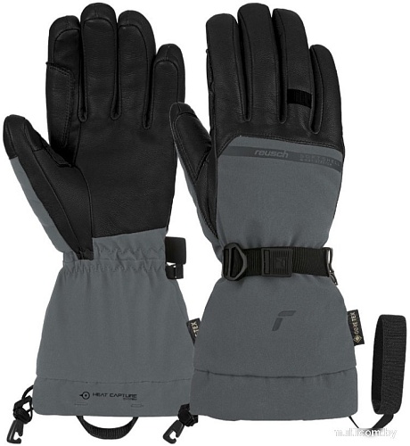 Горнолыжные перчатки Reusch Discovery Gore-Tex Touch-Tec 6202305-6667 (р-р 7.5, Asphalt/Black)