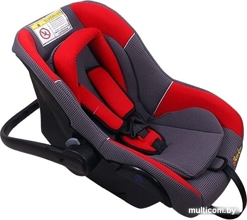 Детское автокресло Еду-Еду KS 321 (черный с кольцами)