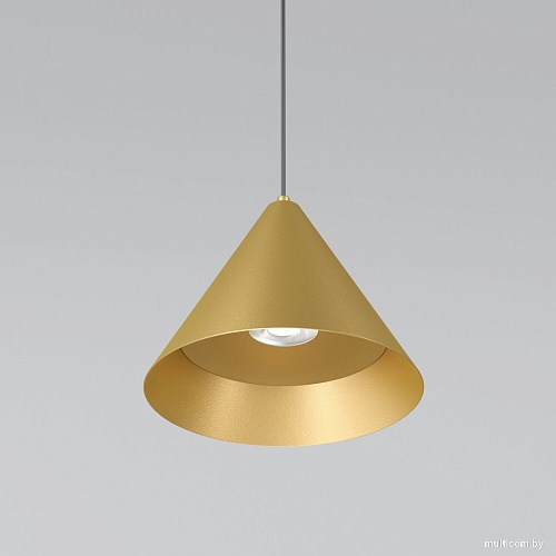 Подвесная люстра Elektrostandard Conus 50316 LED 3000K (золото)