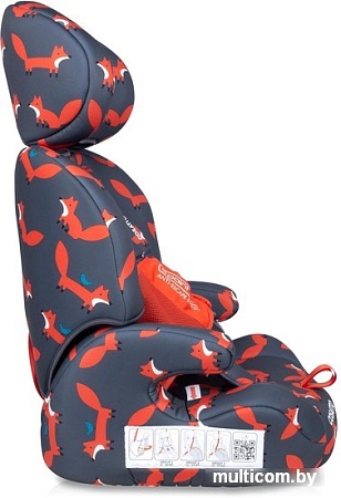 Детское автокресло Cosatto Zoomi (charcoal mister fox)