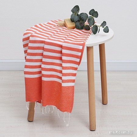 Полотенце Love Life Marine 10424758 75x175 (оранжевый)