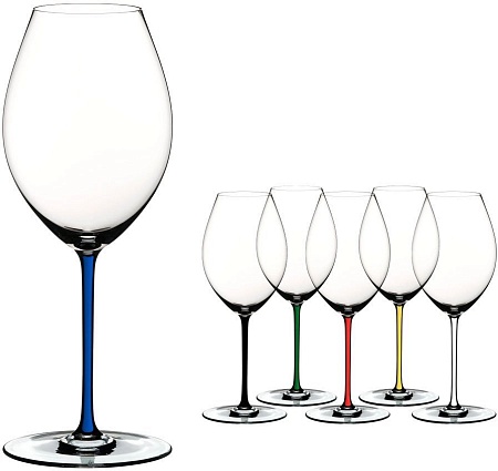 Бокал для вина Riedel Fatto a Mano Old World Syrah 4900/41D (синий)