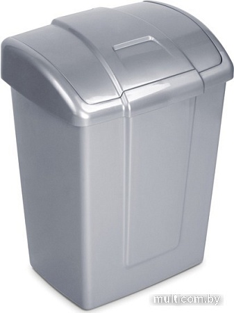 Мусорное ведро Martika Форте 13 л С341 (серый)