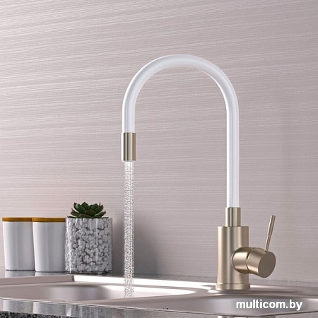 Смеситель Mixline MLSS-0325 (белый)