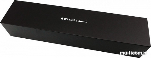 Умные часы Apple Watch Nike+ 38 мм (алюминий серый космос/антрацитовый, черный)