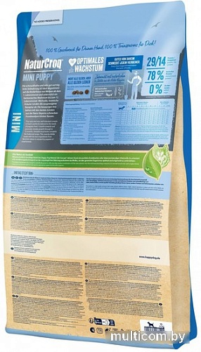 Сухой корм для собак Happy Dog NaturCroq Mini Puppy (для щенков мелких пород) 4 кг