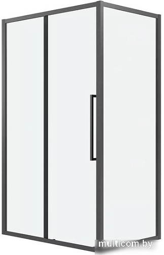 Душевой уголок Grossman Cosmo 120x80x195 120.K33.02.1280.42.00 (графит сатин/прозрачное стекло)