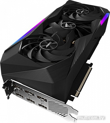 Видеокарта Gigabyte Aorus GeForce RTX 3070 Ti Master 8G GDDR6X GV-N307TAORUS M-8GD