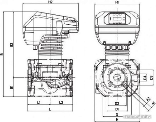 Циркуляционный насос DAB Evoplus B 120/220.32 M