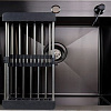 Кухонная мойка Berge 5045 premium Nano Black (черный)