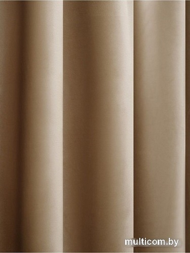 Комплект штор Soft Lines Бархат 9138-D2 1.8x2.5 м (кофейный, 2 шт)