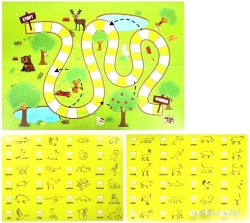 Настольная игра ILikeGift День Кривляки. Энимал Р4118