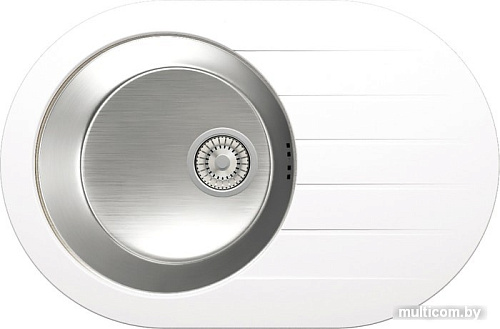 Кухонная мойка Tolero Twist TTS-780 (белый 923)