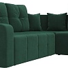 Угловой диван Mebelico Кембридж угловой 108813 (правый, велюр, зеленый)