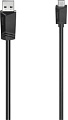 Кабель Hama H-200632 USB Type-A - USB Type-C (1.5 м, черный)