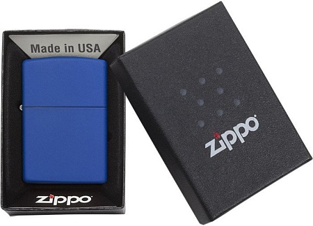 Зажигалка Zippo Classic Royal Blue Matte [229-000416]