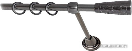 Lm Decor Византия (антрацит, гладкая, 2.8м 16мм, 1 ряд)