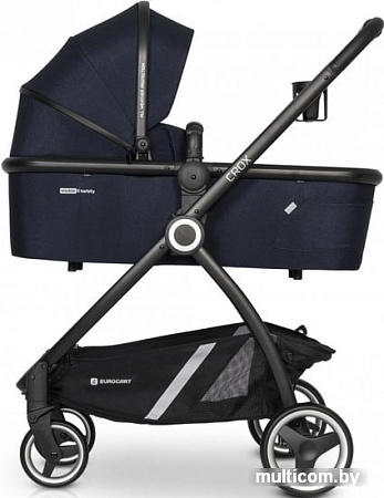 Универсальная коляска Euro-Cart Crox 2020 (2 в 1, cosmic blue)